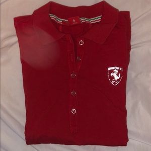 PUMA Red Ferrari Women’s Top